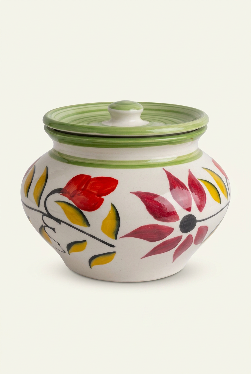 Large Colour Handi ceramic jar - NA Ceramic Jars wholesale