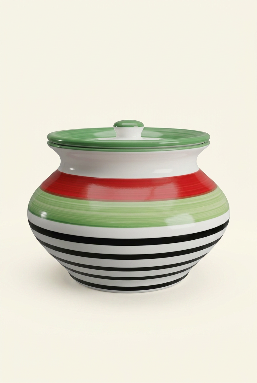 Large Colour Handi ceramic jar - NA Ceramic Jars wholesale